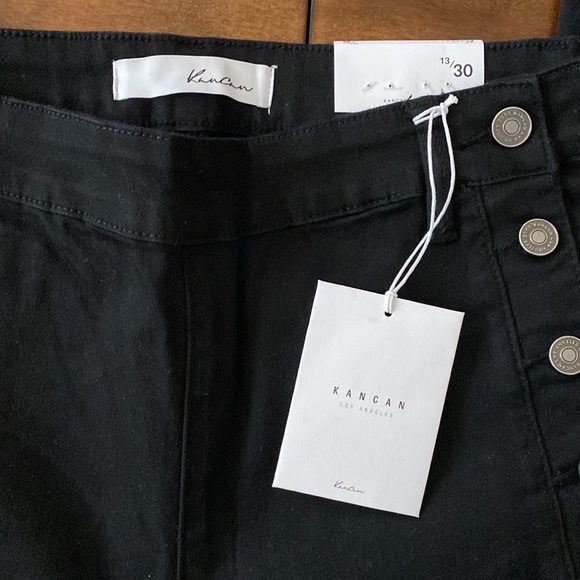 KanCan black, bootcut, stretchy denim - NWT - Picture 3 of 6